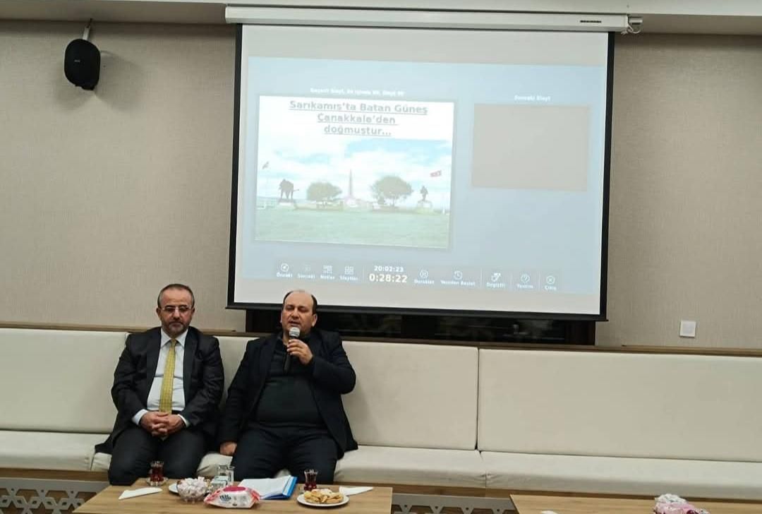 ‘’Tarihsel Bilinç ve Sarıkamış Harekâtı’’ konulu söyleşi düzenlendi - Birlik Haber Ajansı
