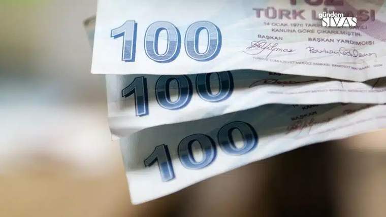 Üzerlerinde büyük “100” rakamı bulunan, üst üste duran kâğıt para banknotlarının yakın plan görünümü.