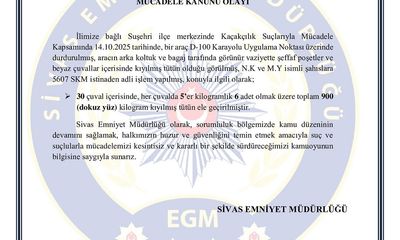 Sivas Suşehri'nde Kaçakçılık Operasyonu: 17 Gözaltı