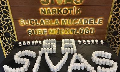 Sivas Narkotik Operasyonu: 8 Bin Sentetik Ecza Ele Geçirildi, 1 Kişi Tutuklandı