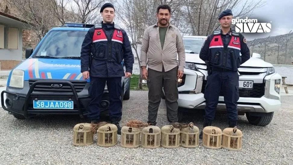 Sivas'ta Suçüstü 4 Avcı Yakalandı!