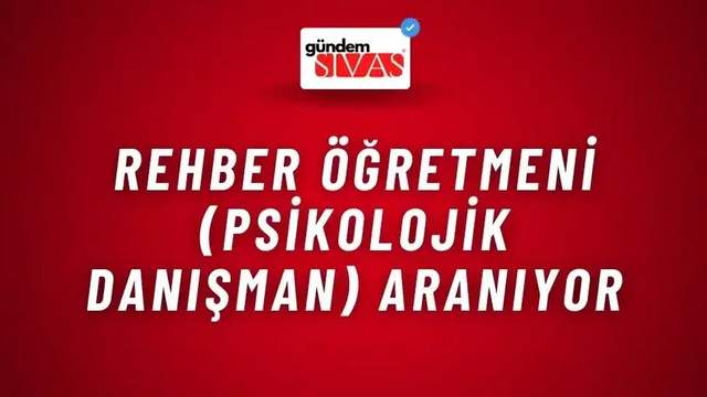 Rehber Öğretmeni (Psikolojik Danışman) Aranıyor