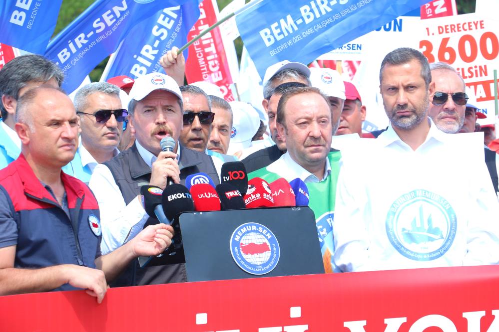 Memur-Sen’den Maliye Bakanlığı Önünde Büyük Eylem: “Memur Enflasyonun Sebebi Değil, Mağdurudur”