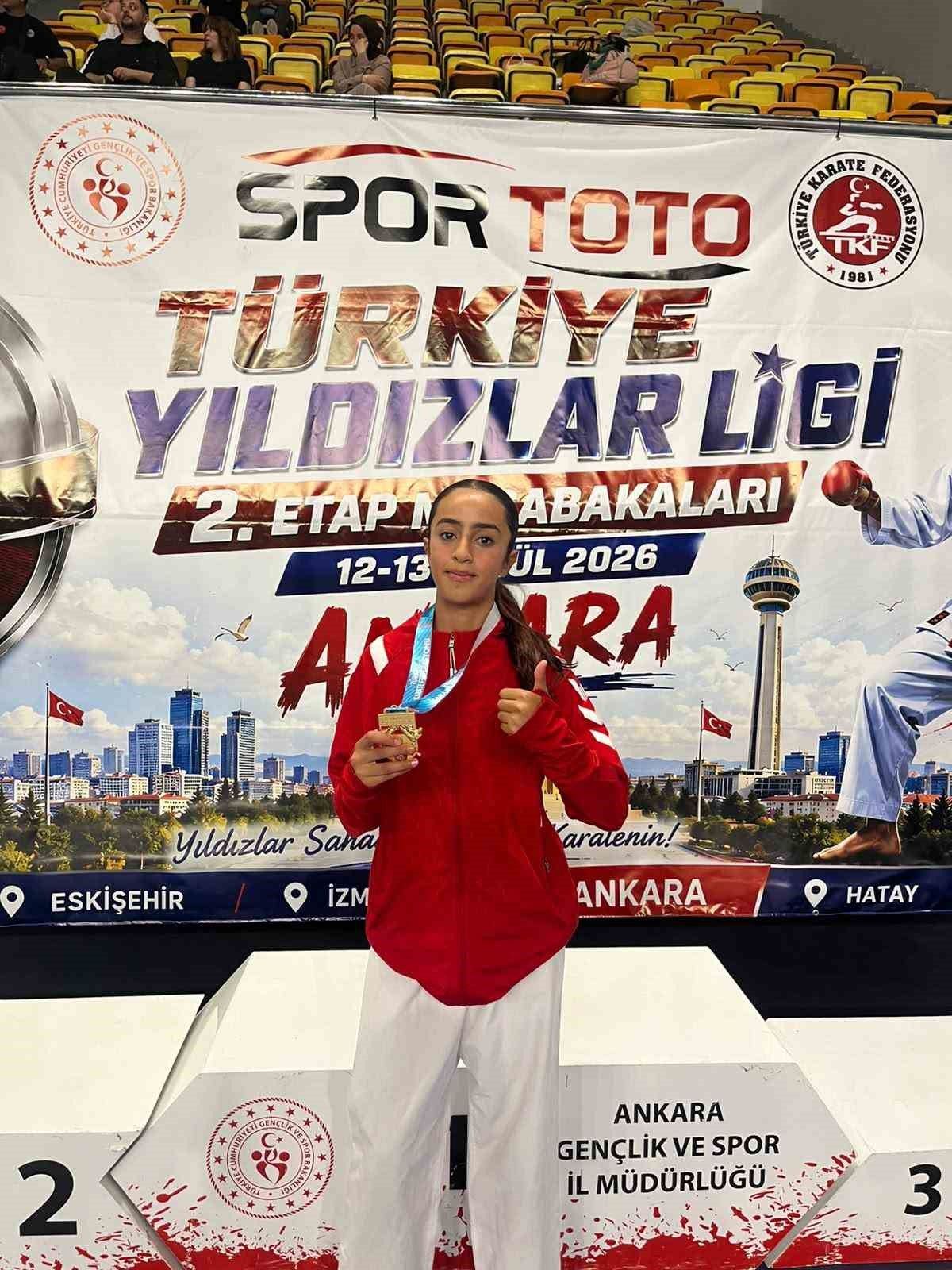 Sivas ekibinin Ankara’daki karate bilançosu: 6 madalya
