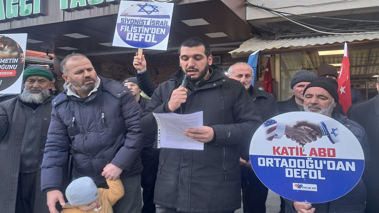 AGD Gümüşhane'den Gazze'ye Destek, Trump’a Tepki! - Birlik Haber Ajansı