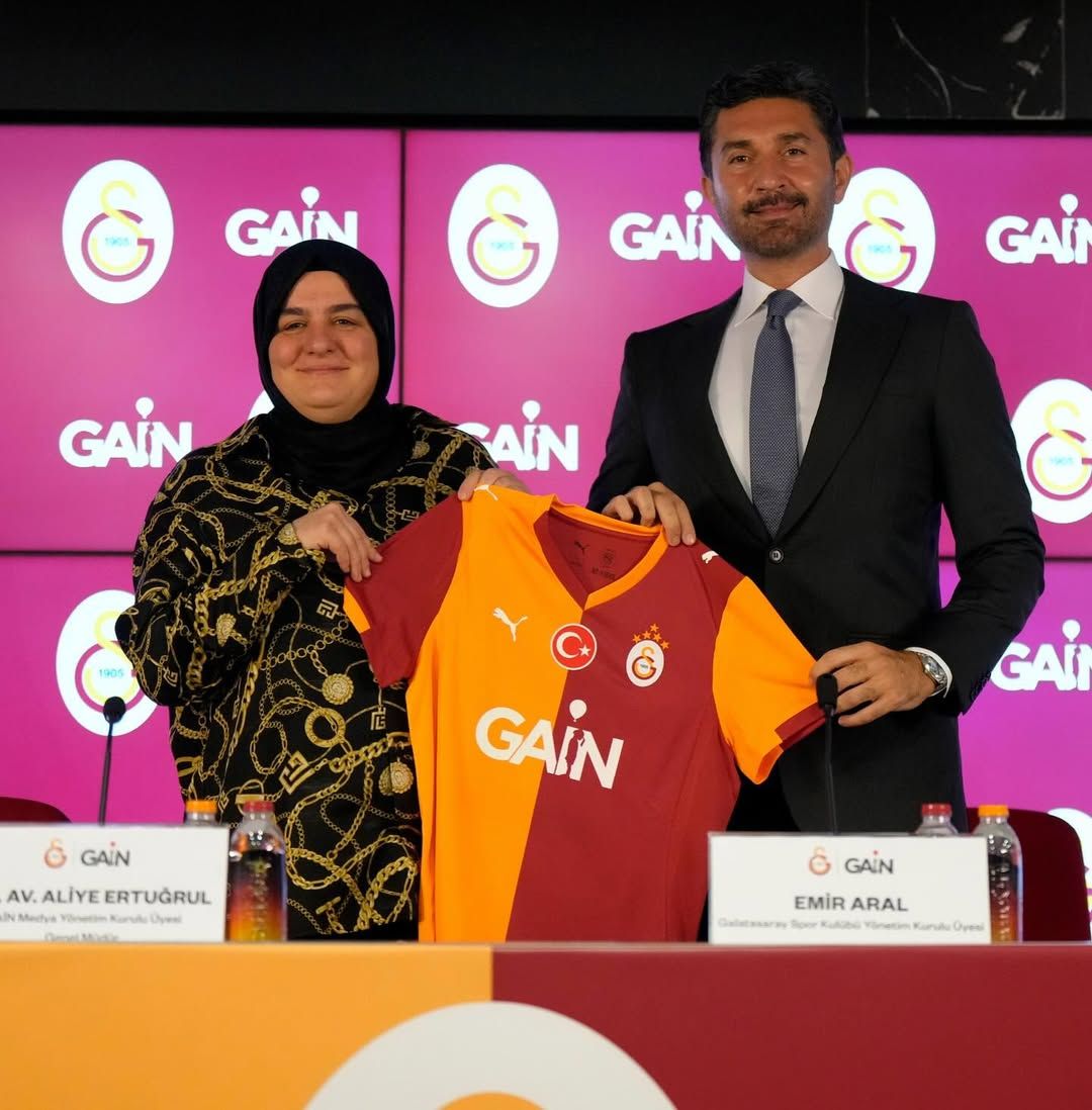 Galatasaray Kadın Futbol Takımı GAİN ile Anlaştı: Forma Göğüs Sponsoru Belli Oldu!