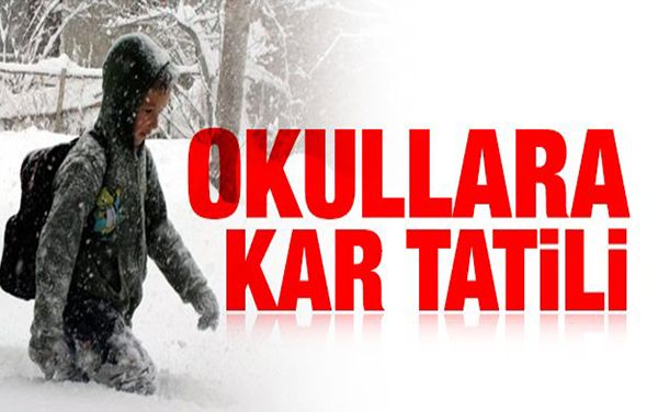 Kars'ta kar yağışı nedeniyle yarın da eğitime ara verildi - Birlik Haber Ajansı