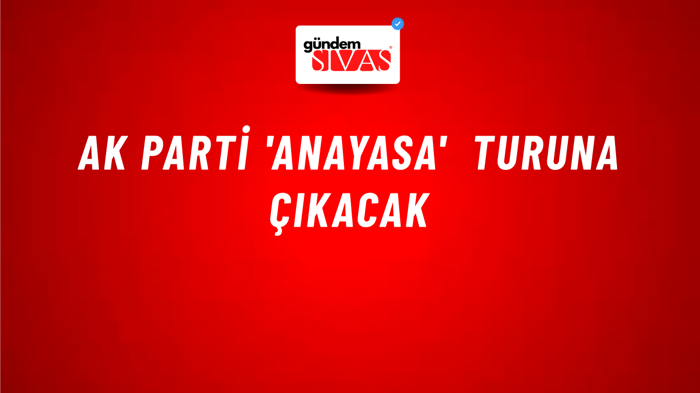 AK Parti 'Anayasa' turuna çıkacak