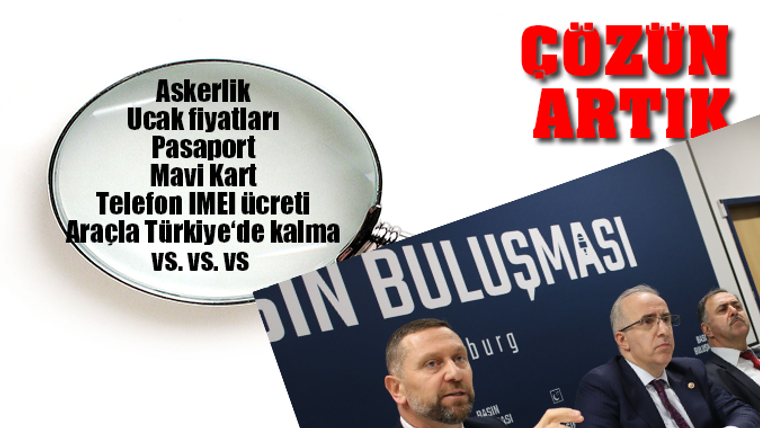 Avrupalı Türklerin Sorunları çözülsün