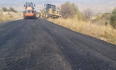 Akıncılar'da Dört Köyde Asfalt Yama Çalışmaları Hız Kesmeden Sürüyor