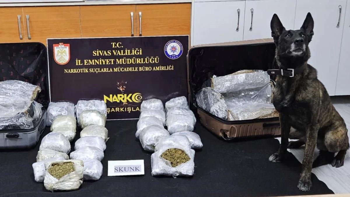 Şarkışla’da Dev Operasyon: 12,5 Kilo Uyuşturucu Ele Geçirildi, 2 Şüpheli Tutuklandı