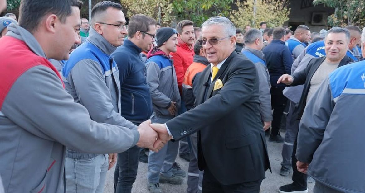 Başkan Topaloğlu belediye personelinin yeni yılını kutladı - Birlik Haber Ajansı