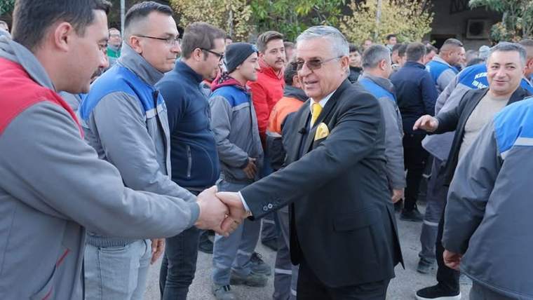 Başkan Topaloğlu belediye personelinin yeni yılını kutladı - Birlik Haber Ajansı