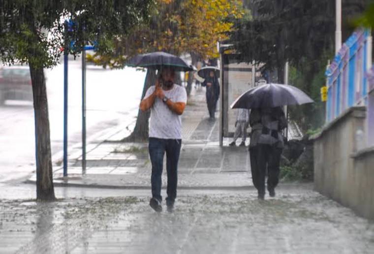 Balkanlar’dan Türkiye’ye Kuvvetli yağış dalgası geliyor