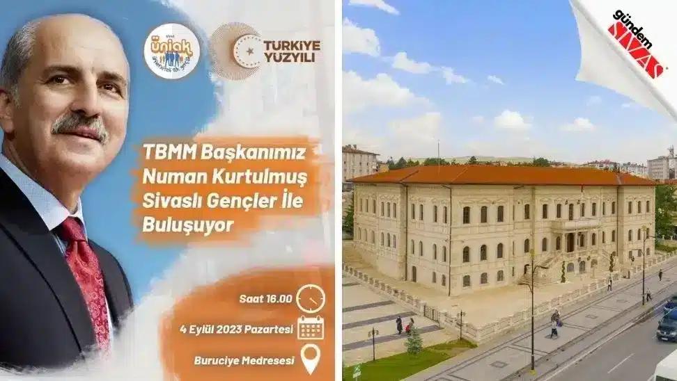 Numan Kurtulmuş, Kongre'nin 104. Yılında Sivas'ta