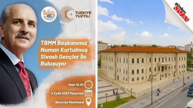 Numan Kurtulmuş, Kongre'nin 104. Yılında Sivas'ta