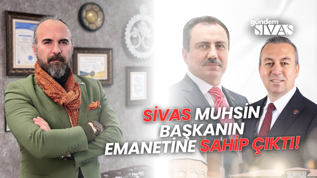 Gündem Sivas'tan Adem Uzun'a Tebrik