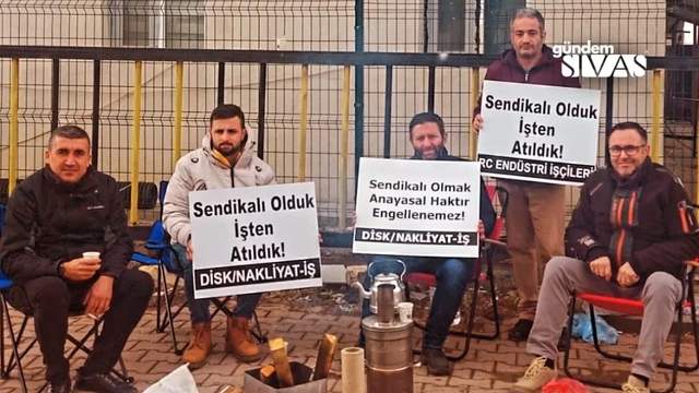 İşten Çıkarılan İşçiler Direniş Gösteriyor!