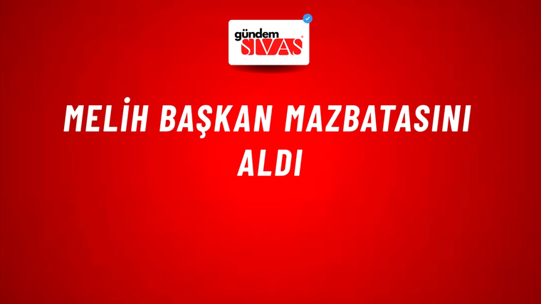 Melih Başkan Mazbatasını Aldı
