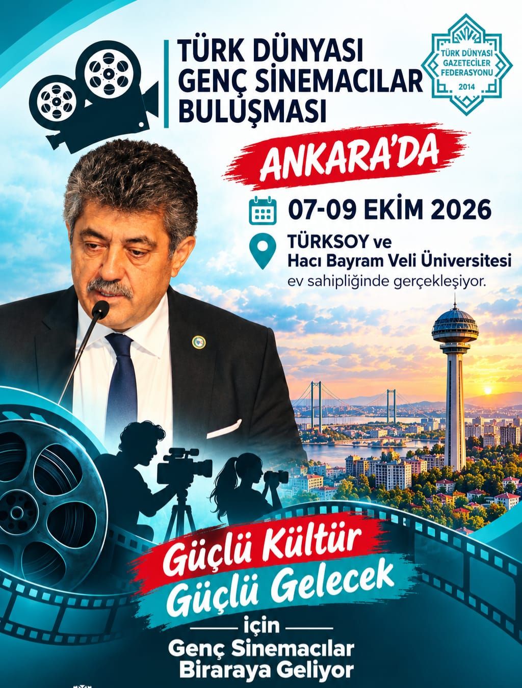 Türk Dünyasının Genç Sinemacıları Ankara’da Buluşacak