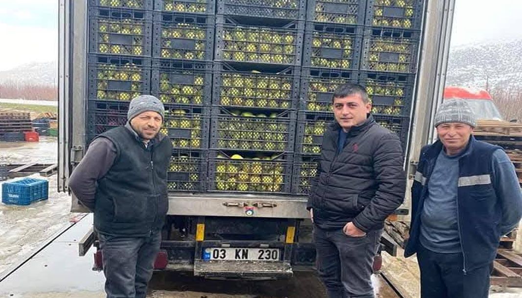 Gelendost’ta vergili tarım elma pazarında zirvede! - Birlik Haber Ajansı