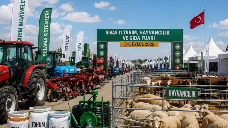 Sivas Tarım ve Hayvancılık Fuarı 3 Eylül’de Başlıyor