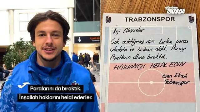 Trabzonlu Oyunculardan Gülümseten Davranış