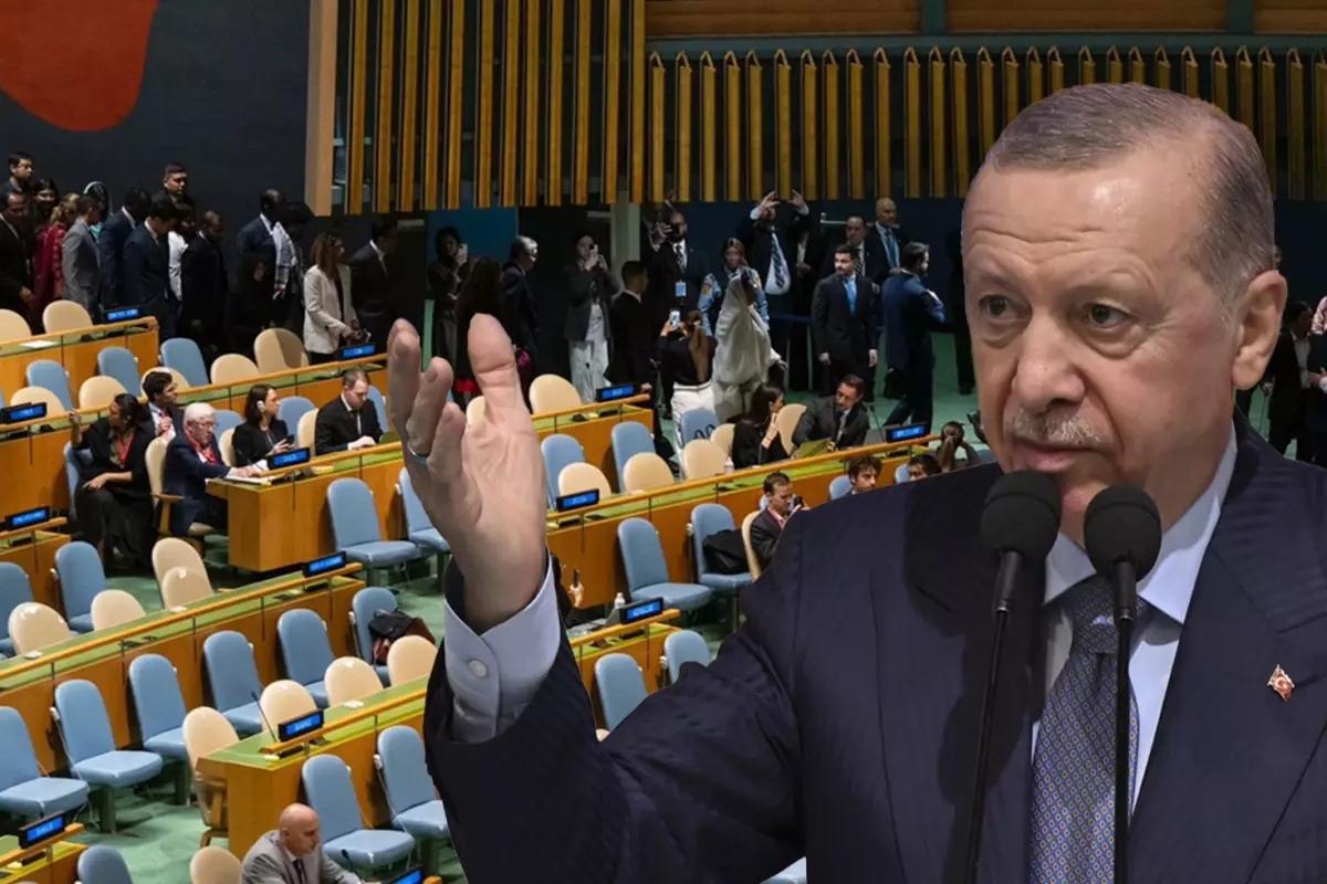 BM'deki Netanyahu protestosuna Cumhurbaşkanı Erdoğan'dan ilk yorum