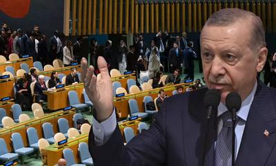 BM'deki Netanyahu protestosuna Cumhurbaşkanı Erdoğan'dan ilk yorum