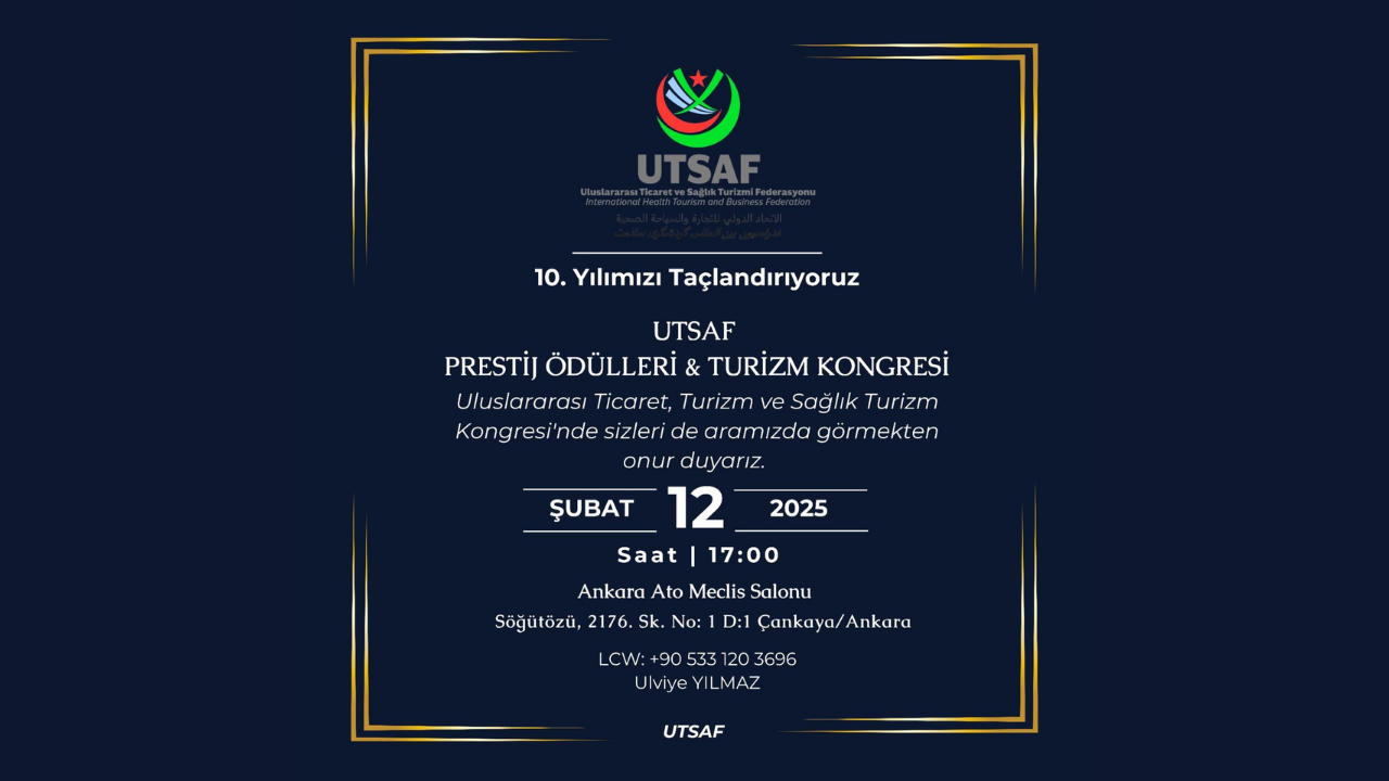 UTSAF Prestij Ödülleri sahiplerini buluyor! - Birlik Haber Ajansı