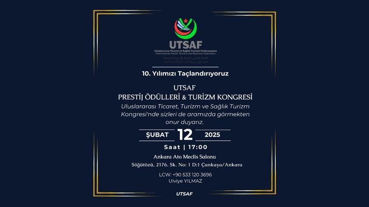 UTSAF Prestij Ödülleri sahiplerini buluyor! - Birlik Haber Ajansı