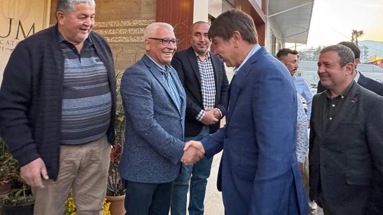 AK Parti MKYK Üyesi Menderes Türel’e Kumluca’da sevgi seli - Birlik Haber Ajansı