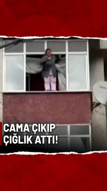 Esenyurt'ta Deprem Panigi: Camdan Cikarak Yardim Cagiran Kadin