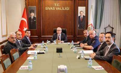 Sivas’ta Güvenlikten Trafiğe, Yağışlardan Kene Vakalarına Kadar Kritik Değerlendirme