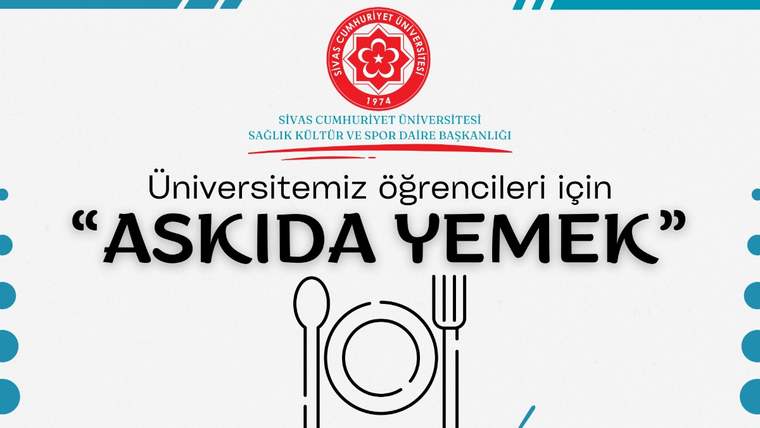 SCÜ’de Askıda Yemek Uygulaması Yeni Dönemde Devam Ediyor