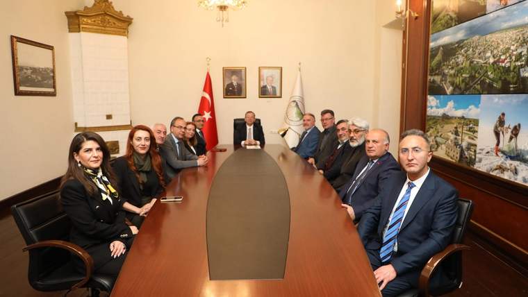 Kars Kent Konseyi’nden Vali Ziya Polat’a ziyaret - Birlik Haber Ajansı