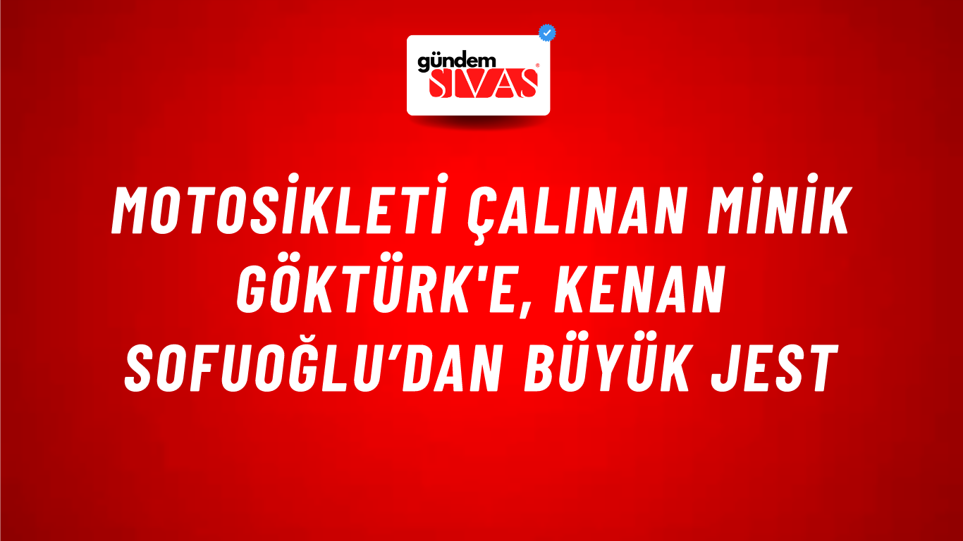 Motosikleti çalınan minik Göktürk'e, Kenan Sofuoğlu’dan büyük jest