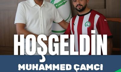 Sivas Belediye Spor, Muhammed Çamcı ile Anlaştı