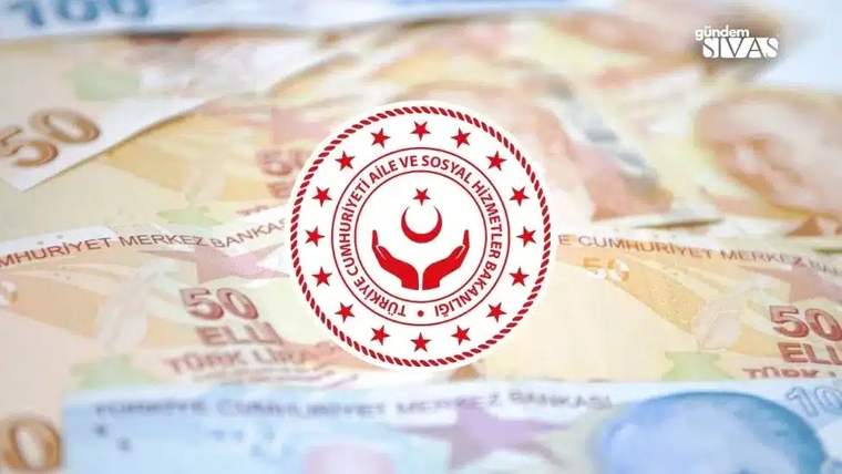 50 TL'lik banknotların üzerinde Türkiye Cumhuriyeti Aile ve Sosyal Hizmetler Bakanlığı logosu yer alıyor.
