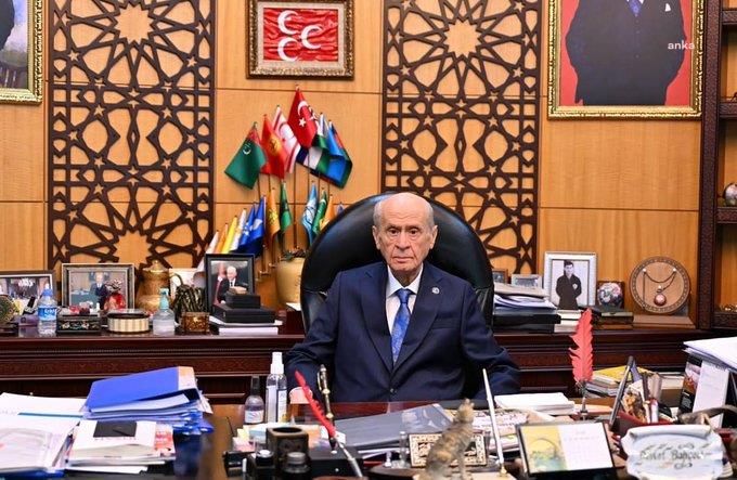 MHP: Sayın Devlet Bahçeli, Genel Merkezimizde mesaisine başlamıştır - Birlik Haber Ajansı