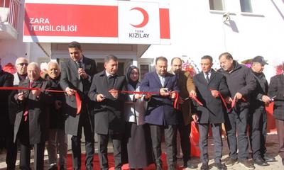 Türk Kızılay Zara Temsilciliği Yeni Hizmet Binasına Kavuştu