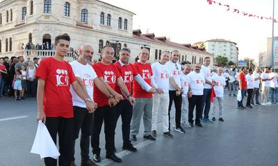 Sivas'ta 1058 Kişilik Halay ile 4 Eylül Coşkusu