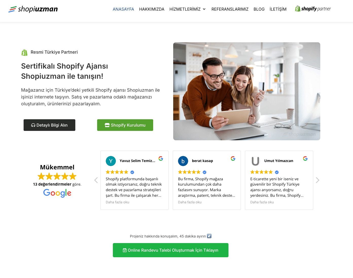 Shopify Uzmanı ile E-Ticarete Hemen Başlayın, Satışlarınızı Artırın!