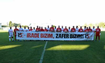 15 Temmuz Şehitleri İçin Aynı Sahada Buluştular!