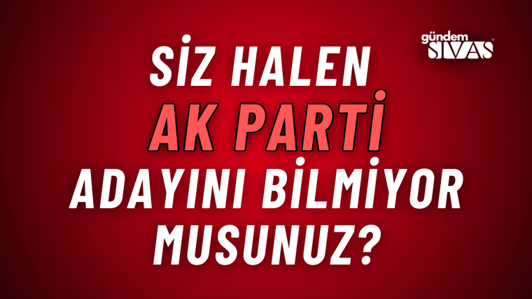 Kırmızı zemin üzerinde beyaz ve kırmızı harflerle yazılmış siyasi içerikli başlık ile üst sağda yayın logosu bulunuyor.