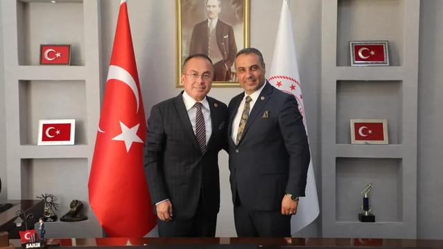 Akıncılar Belediye Başkanı Sevinç, Sivas Gençlik ve Spor İl Müdürünü Ziyaret Etti