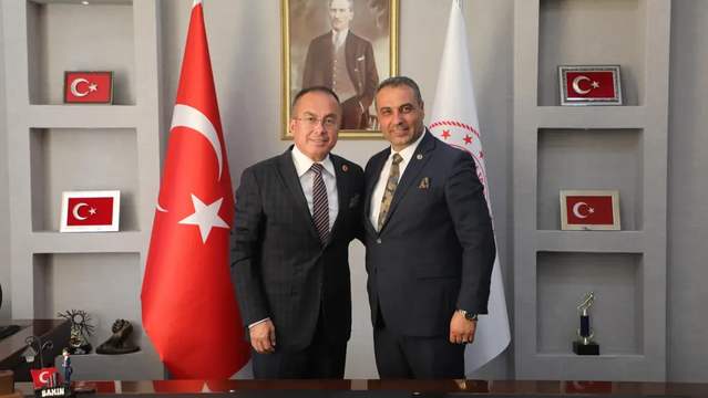 Akıncılar Belediye Başkanı Sevinç, Sivas Gençlik ve Spor İl Müdürünü Ziyaret Etti