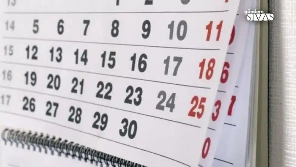 2024 Resmi Tatil Takvimi Açıklandı