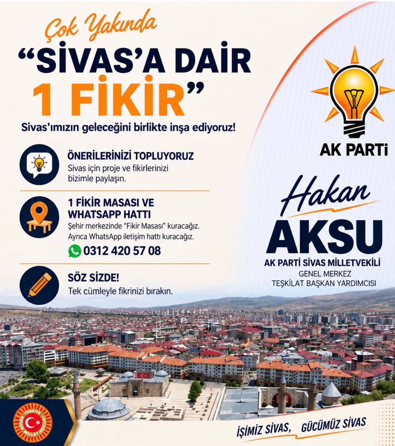 Hakan Aksu’dan “Sivas’a Dair 1 Fikir” Çağrısı