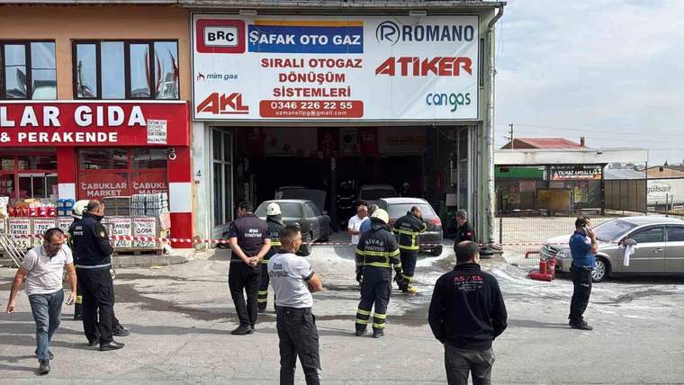 5 kişi yaralandı, Sivas’taki LPG istasyonunda inceleme sürüyor